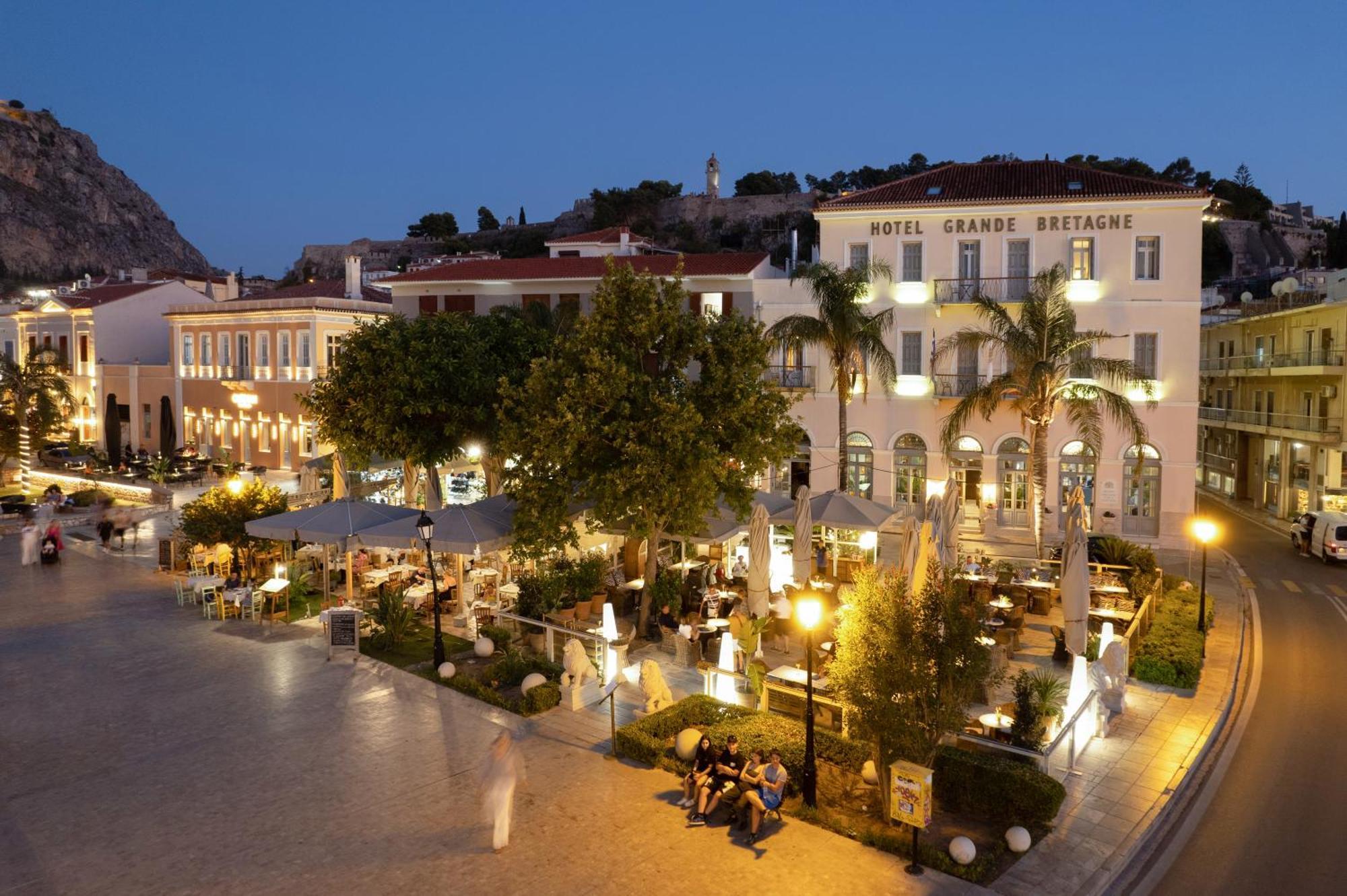 Grande Bretagne - Nafplio Hotel ภายนอก รูปภาพ